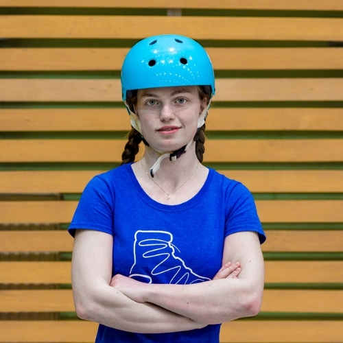 instruktor nauki jazdy na rolkach Zuzanna Wandel