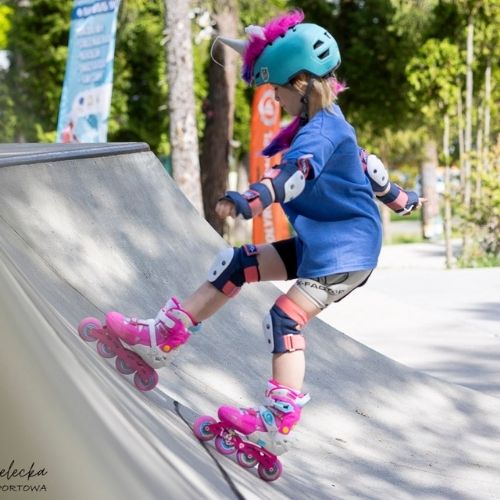 Nauka jazdy na rolkach w Warszawie - Skatepark - podstawy