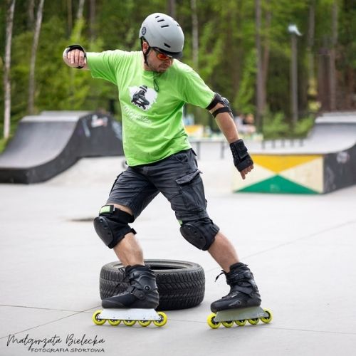 Nauka jazdy na rolkach w Warszawie - Dorośli - Wizard skating - podstawy